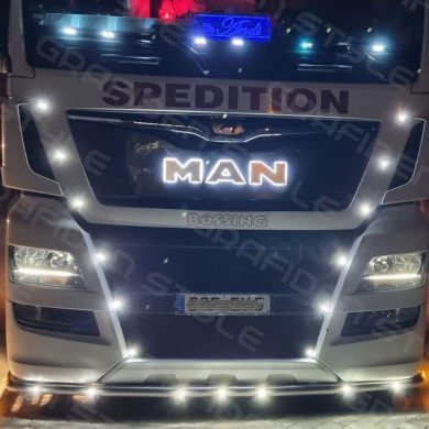 man led front logo