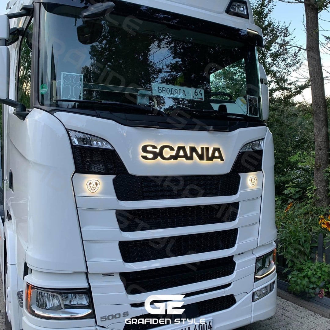 Scania LED Front Logo