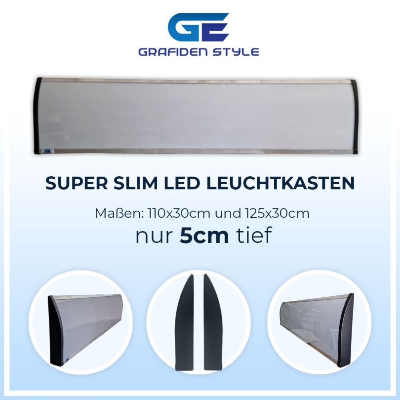 super slim leuchtkaste